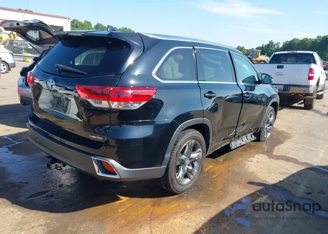 2019 Toyota Highlander Limited/Ltd Platinum z USA, uszkodzony, nr VIN 5TDYZRFH1KS293398